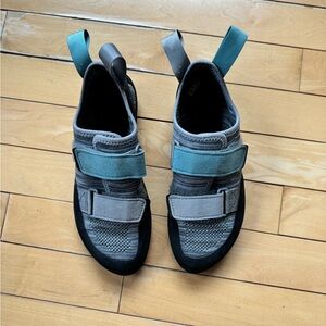 Black diamond rock climbing shoes